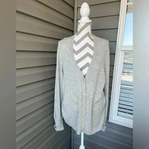 Prive Cashmere Cardigan Sz XL - Picture 1 of 9
